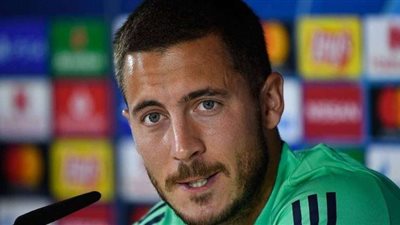 هازارد: أرغب في الفوز بدوري الأبطال والدوري مع ريال مدريد