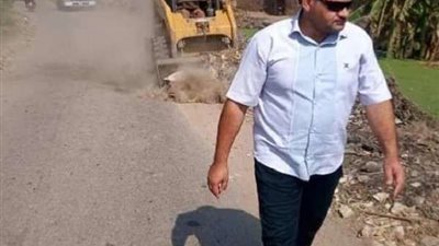 حملة مكبرة لإزالة القمامة لمجموعة من القرى بالقليوبية