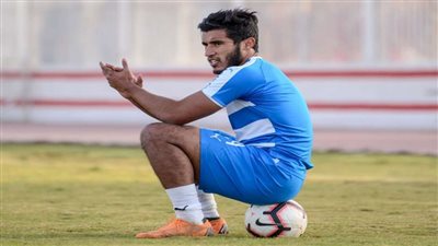 تدريبات تأهيلية لـ محمد حسن في الزمالك