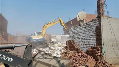 بسبب التنقيب عن الآثار.. هدم منزلين بحثًا عن جثة عامل في طوخ