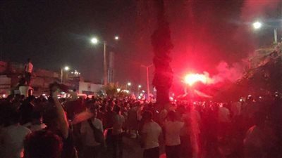 فرحة جماهير الزمالك بالدوري المصري.. صورة