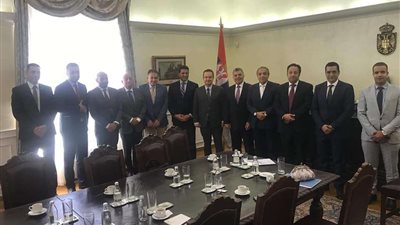 بالصور.. الوفد الاقتصادي المصرى يلتقي ثلاثة نواب وكبار دوائر الأعمال بـ