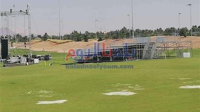 الاستعدادات النهائية لحفل عمرو دياب في الأردن (صور)