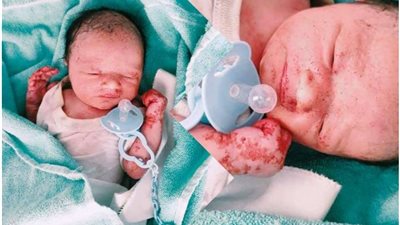 العثور على طفلة حديثة الولادة ملقاة في طريق عام بأسيوط