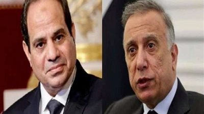 الكاظمي يودع الرئيس السيسي بعد ختام مؤتمر بغداد