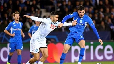 نابولي يتعادل سلبيًا مع جينك في دوري أبطال أوروبا