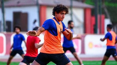 تدريبات خاصة لمحمد هاني في مران الأهلي