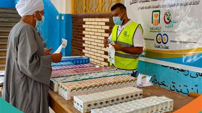 مبادرة حياة كريمة.. عمل قافلة طبية واجتماعية بقري مركز الحسينية