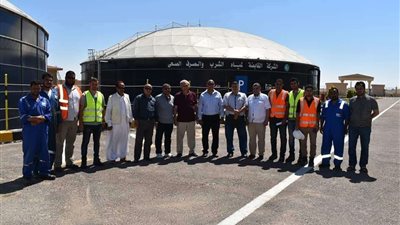 محطة مياة الرميلة بمطروح تكنولوجيا عالمية في مجال تحلية مياه البحر