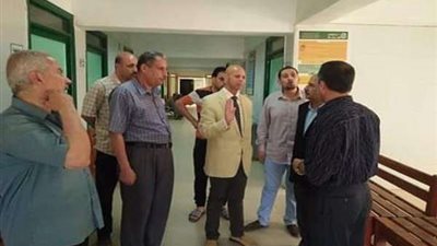 وكيل صحة الشرقية يزور مركز الحروق بمستشفي ههيا