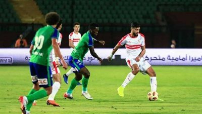 الزمالك يتخطى مصر المقاصة بصعوبة في الدوري العام