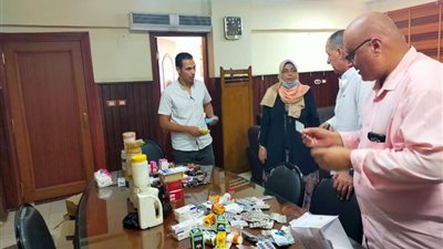 ضبط 870 قرص أدوية غير مصرح بتداولها في البحيرة