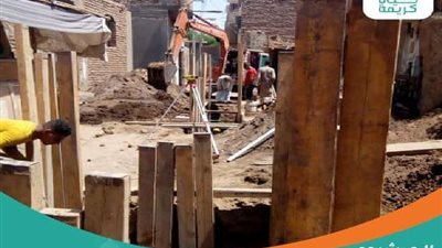 حياة كريمة.. توصيل المياه لـ المناطق المحرومة بـ الأقصر| صور
