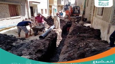 بالأرقام.. أبرز المشروعات الجاري العمل بها بالمنيا ضمن حياة كريمة| صور