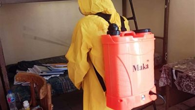 حملة تطهير وتعقيم واسعة لجميع المدن الجامعية بجامعة الأزهر