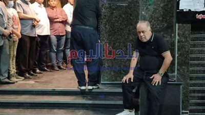 بالصور.. عزاء الفنان الراحل ماهر سليم