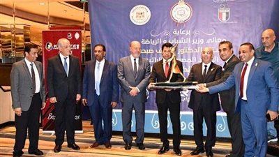 وزير الرياضة يكرم أبطال الكاراتية بأوليمبياد طوكيو