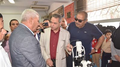 محافظ مطروح يتابع انطلاق مبادرة 'نور حياة'