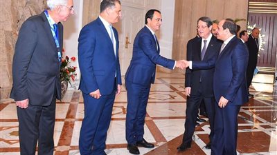 السيسي يستقبل الرئيس القبرصي 