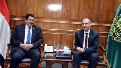 محافظ القليوبية يستقبل مدير المتابعة بمنظومة الشكاوى الحكومية بمجلس الوزراء