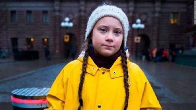 لا تركب الطائرات ولا تأكل اللحوم.. ما لا تعرفه عن الطفلة المرشحة لجائزة نوبل للسلام