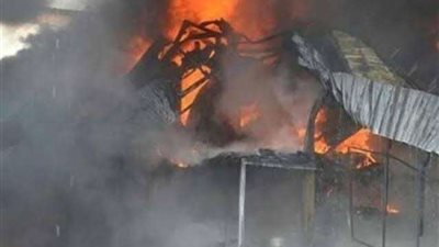 السيطرة على حريق بحظيرة مواشي في الدقهلية