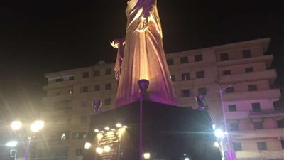 حالة من الغضب بالدقهلية بعد تطوير ميدان أم كلثوم وتجاهل اسم الميدان