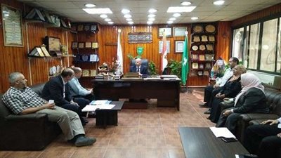 وكيل وزارة الصحة بالشرقية يجتمع بلجنة مكافحة العدوى