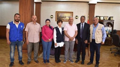 تفاصيل اجتماع محافظ مطروح مع ممثل برنامج الأغذية العالمي