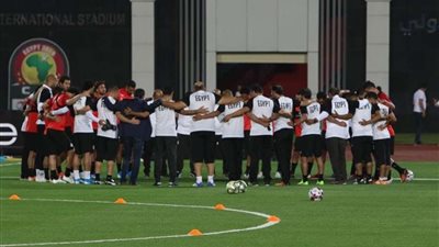 المنتخب الوطني يؤدي مرانه الثاني بستاد القاهرة
