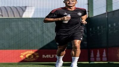 مران مانشستر يونايتد.. رونالدو يشارك في تدريبات الفريق لمواجهة نيوكاسل