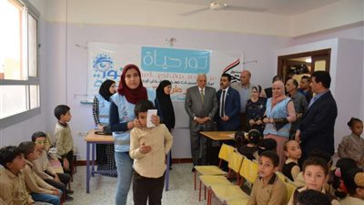 محافظ الدقهلية يتفقد مبادرة رئيس الجمهورية 