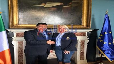 سفير مصر في دبلن يلتقي وزيرة التعليم العالي بأيرلندا