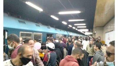 مترو الانفاق يكشف تفاصيل تعطل الخط الأول
