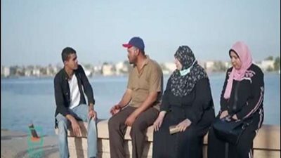 شاهد.. مبادرة حياة كريمة تحقق حلم شاب في مركب