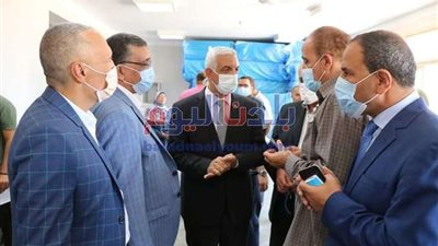 رئيس جامعة المنوفية يتفقد انطلاق الدورة التدريبية الأولى TOT بالمركز الدولي لتنمية قدرات أعضاء هيئة التدريس