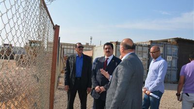 محافظ القليوبية يتفقد الطريق البديل لشركات البترول بمسطرد