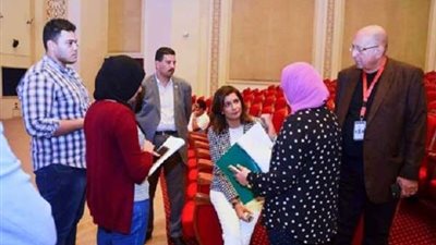 وزيرة الهجرة تتفقد الاستعدادات النهائية لمؤتمر 