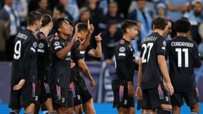 يوفينتوس يضرب مالمو السويدي بثلاثية في دوري الأبطال