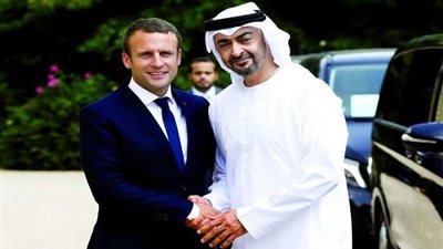 ولى عهد أبوظبى يصل فرنسا