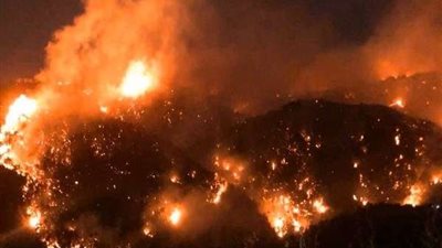 الأردن يدفع بطائرتين للمساعدة في إطفاء حريق لبنان