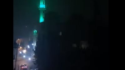لبنان.. مؤذن ينادي المسيحيين للاحتماء بالمسجد هرباً من الحرائق