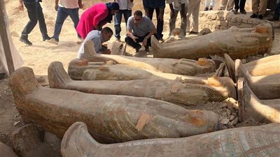 بالصور.. اكتشافات أثرية جديدة بجبانة العساسيف بالبر الغربي بالأقصر