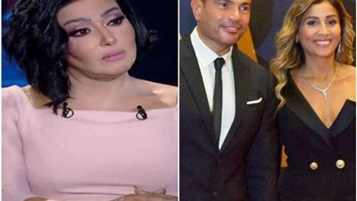 بالفيديو.. تعليق سمية الخشاب على علاقة عمرو دياب ودينا الشربيني