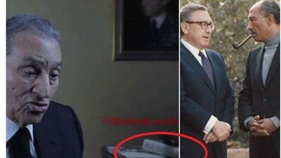 يكشف وثائق سرية عن حرب أكتوبر.. تعرف على الكتاب الذي ظهر بجوار مبارك