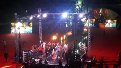 العقيد محمد أبوستيت يحصد لقب العالم للكيك بوكسينج على حساب بطل روسيا