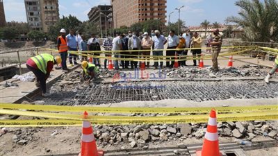 جولة ميدانية لمحافظ المنوفية لمتابعة تنفيذ مشروعات 