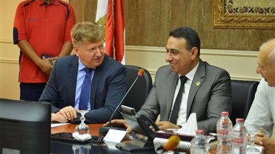 تفاصيل اجتماع سكرتير عام مطروح مع رئيس وفد الاتحاد الأوروبي