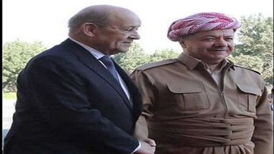 وزير الخارجية الفرنسي يُجدد دعم باريس لكردستان