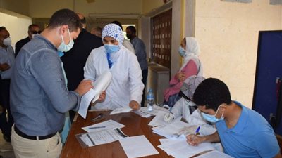 جامعة حلوان: تطعيم 12285 من الطلاب بلقاح كورونا